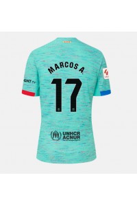 Fotbalové Dres Barcelona Marcos Alonso #17 Dámské Třetí Oblečení 2023-24 Krátký Rukáv